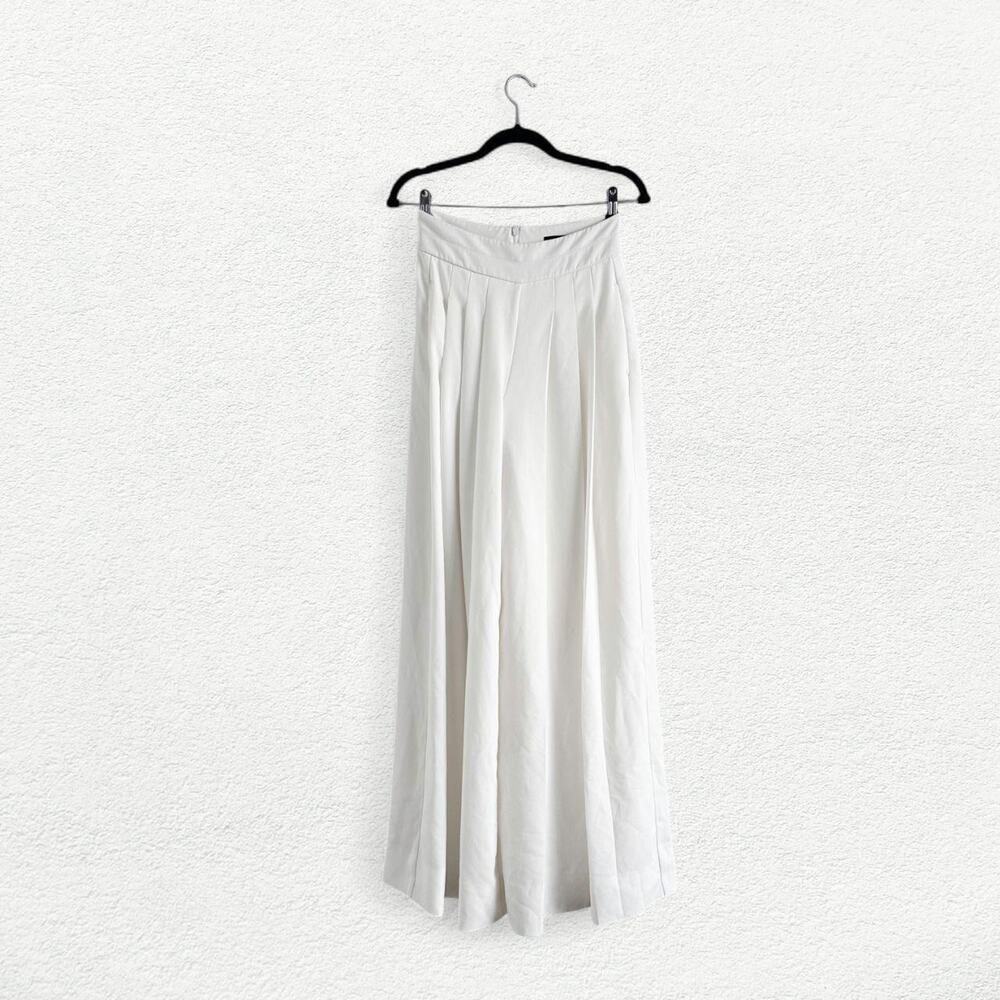 ME+EM Satin Back Crepe Wide-Leg Trouser - Picture 6 of 7